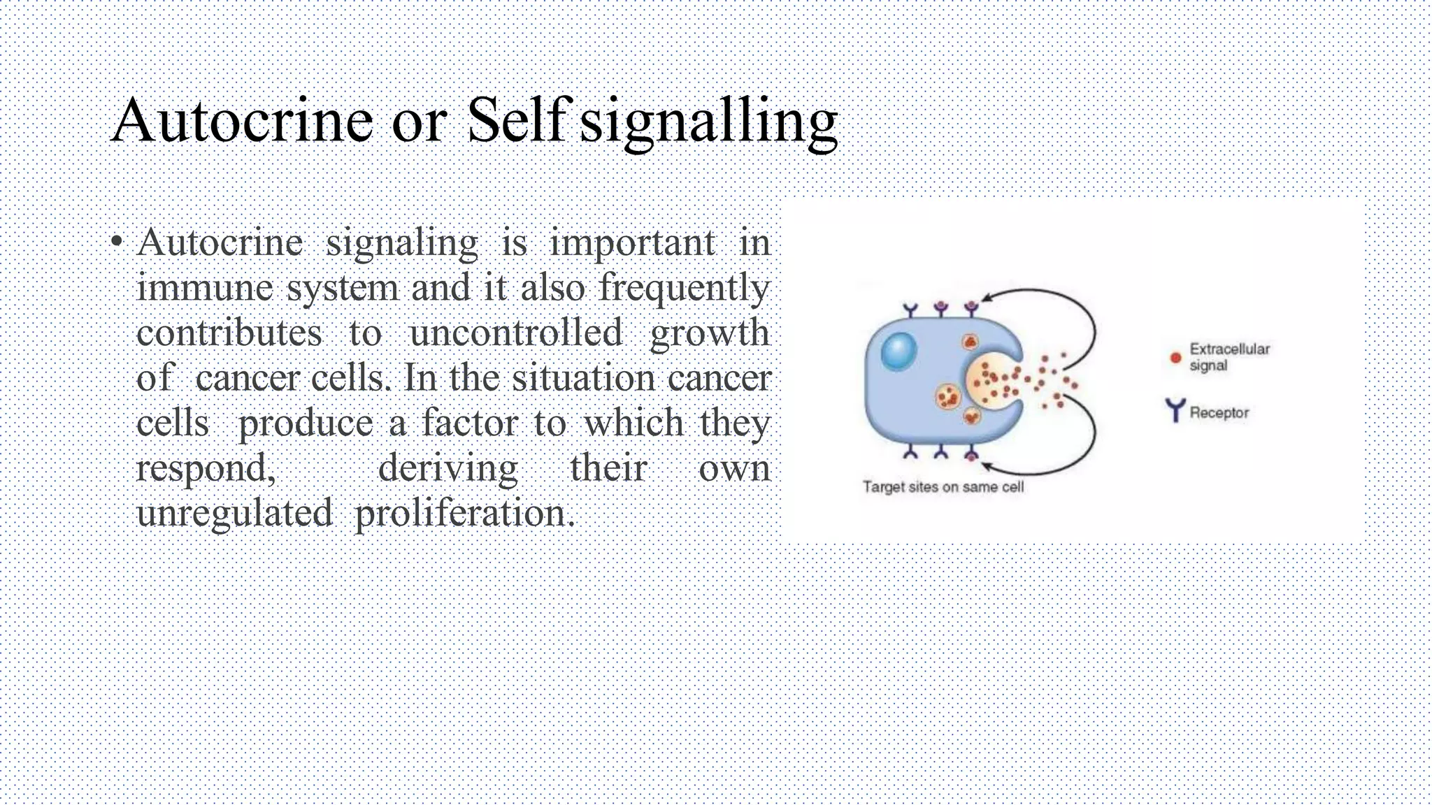 Mode of cell signaling Mechanism | PPTX