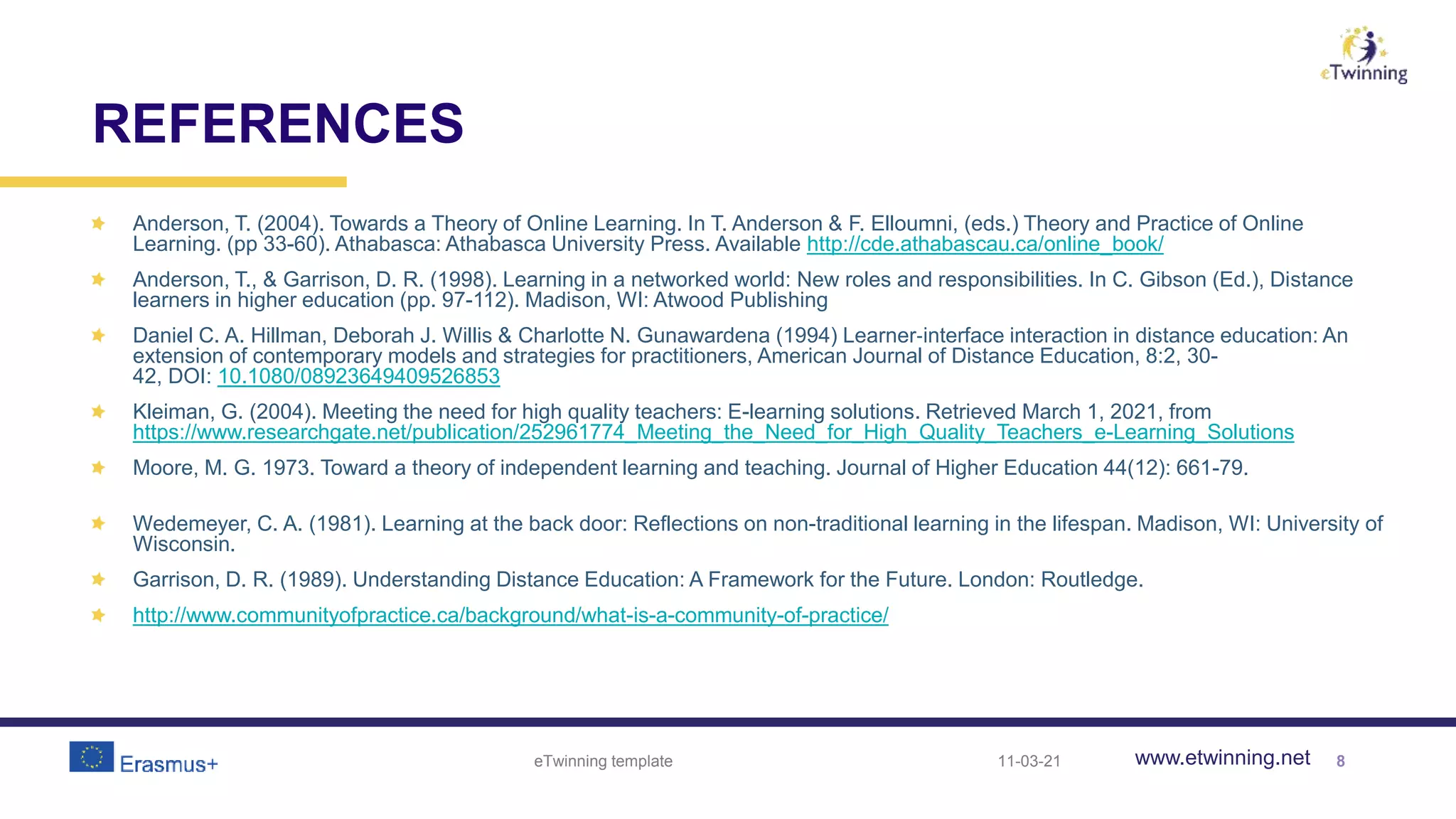 Moderation workshop block 1 | PPTX