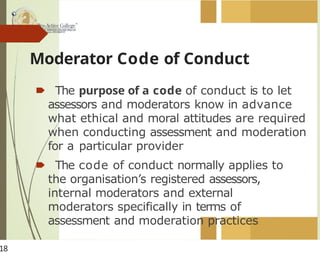 Moderator Learning foe assessors101.pptx | Educational Assessment ...