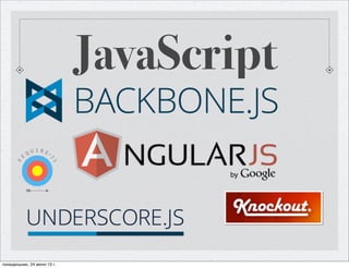 JavaScript
понедельник, 24 июня 13 г.
 