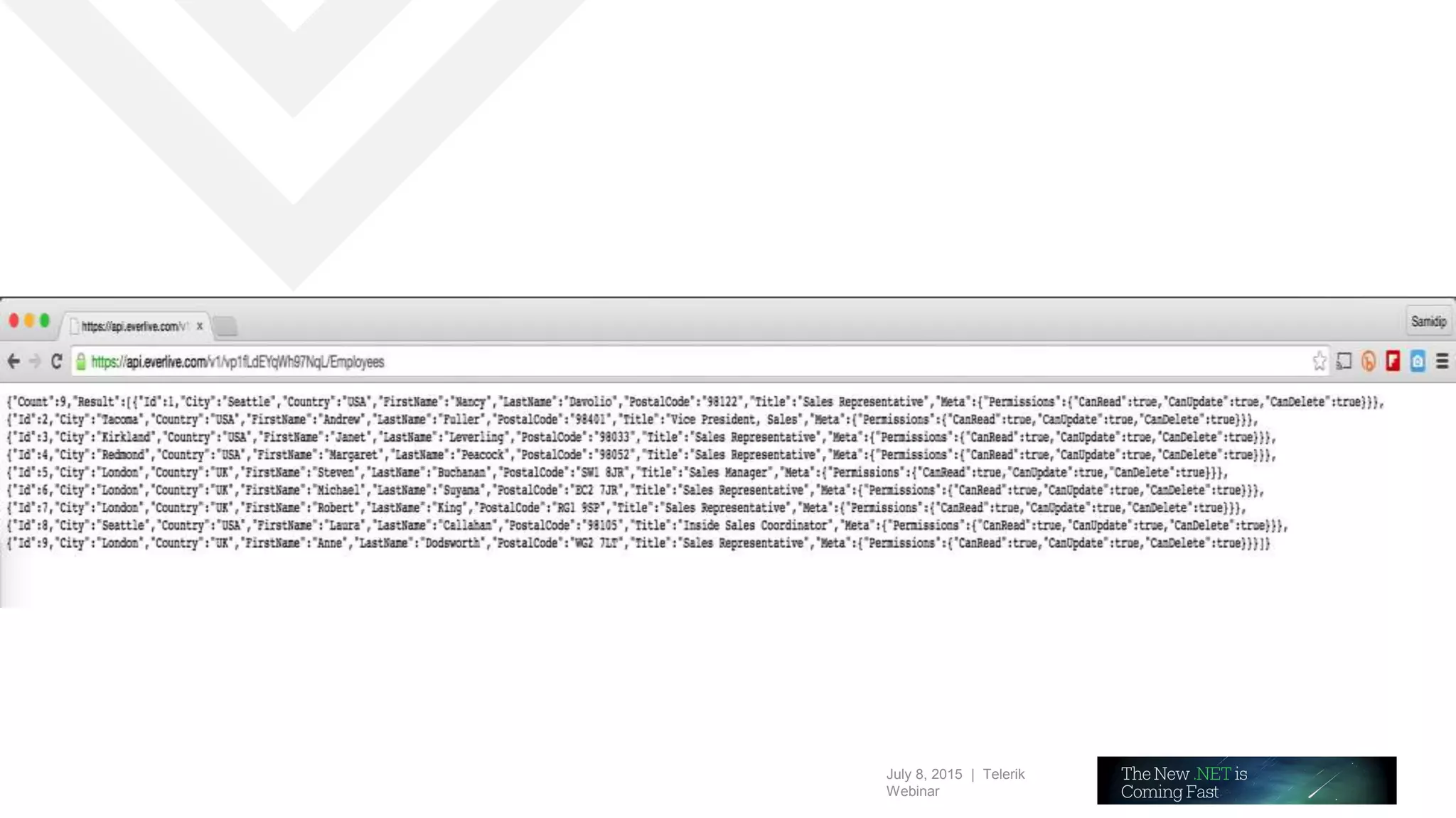 July 8, 2015 | Telerik
Webinar
 