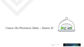 July 8, 2015 | Telerik
Webinar
I have On-Premises Data – Damn it!
 