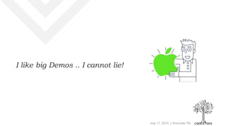 July 11, 2015 | Knoxville TN
I like big Demos .. I cannot lie!
 