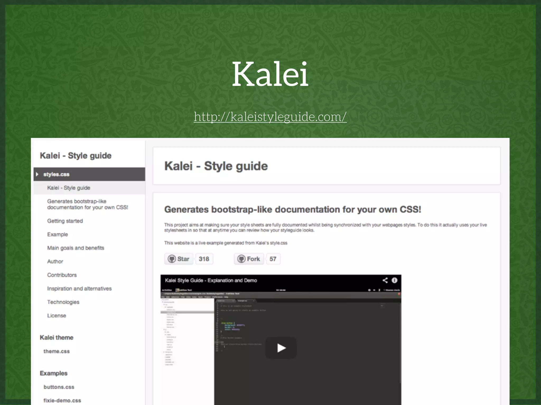 Kalei
http://kaleistyleguide.com/
 