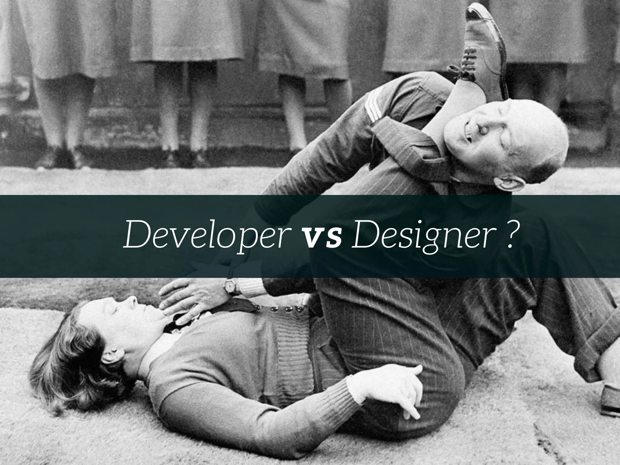 Developer vs Designer ?
 