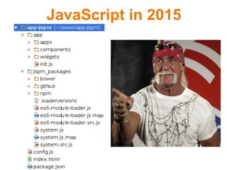 JavaScript in 2015
 