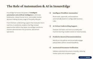 Insure Edge Modern Insurance Policy Management System with InsureEdge: Streamlining ...