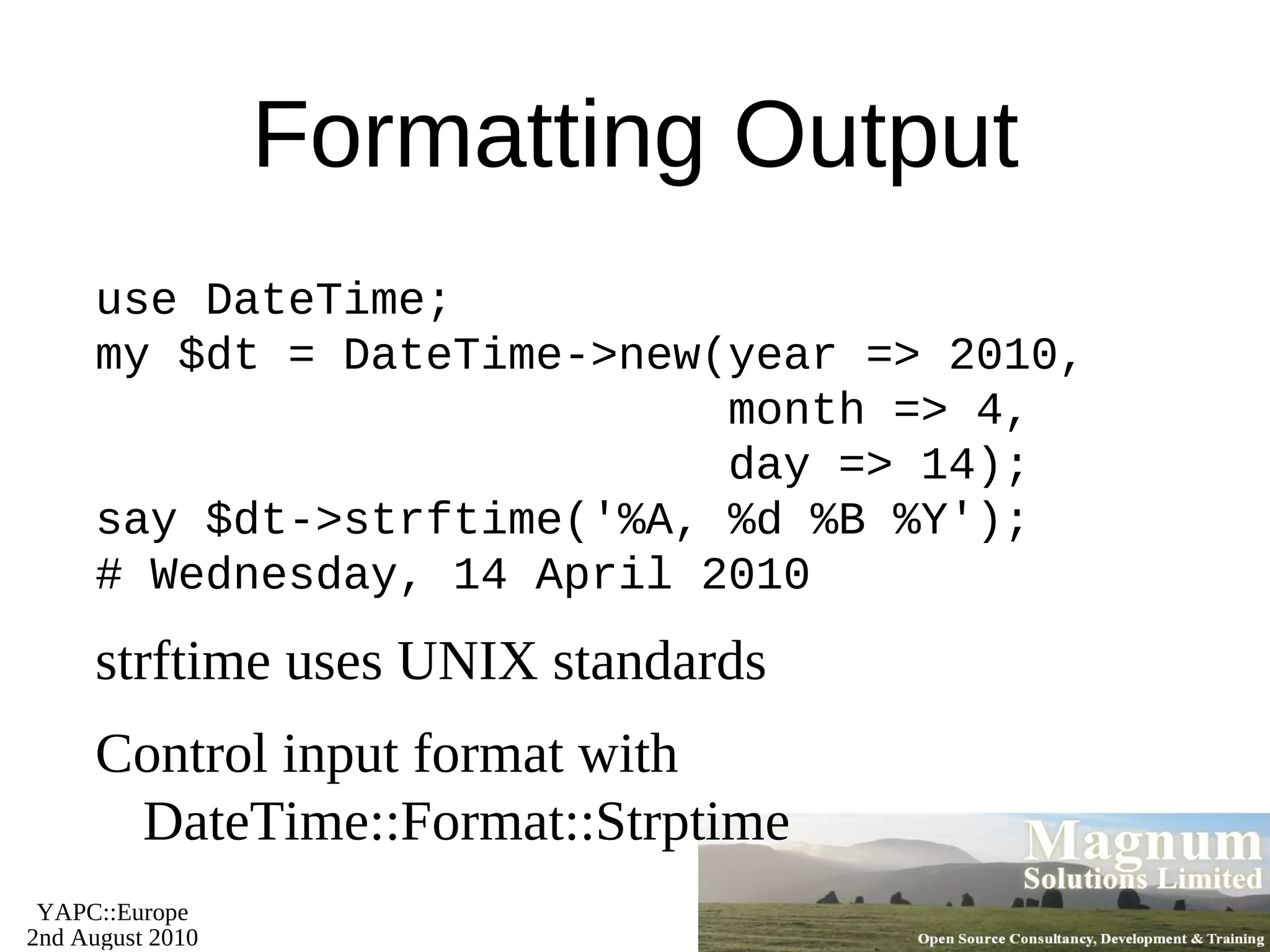 Advantages are well known 