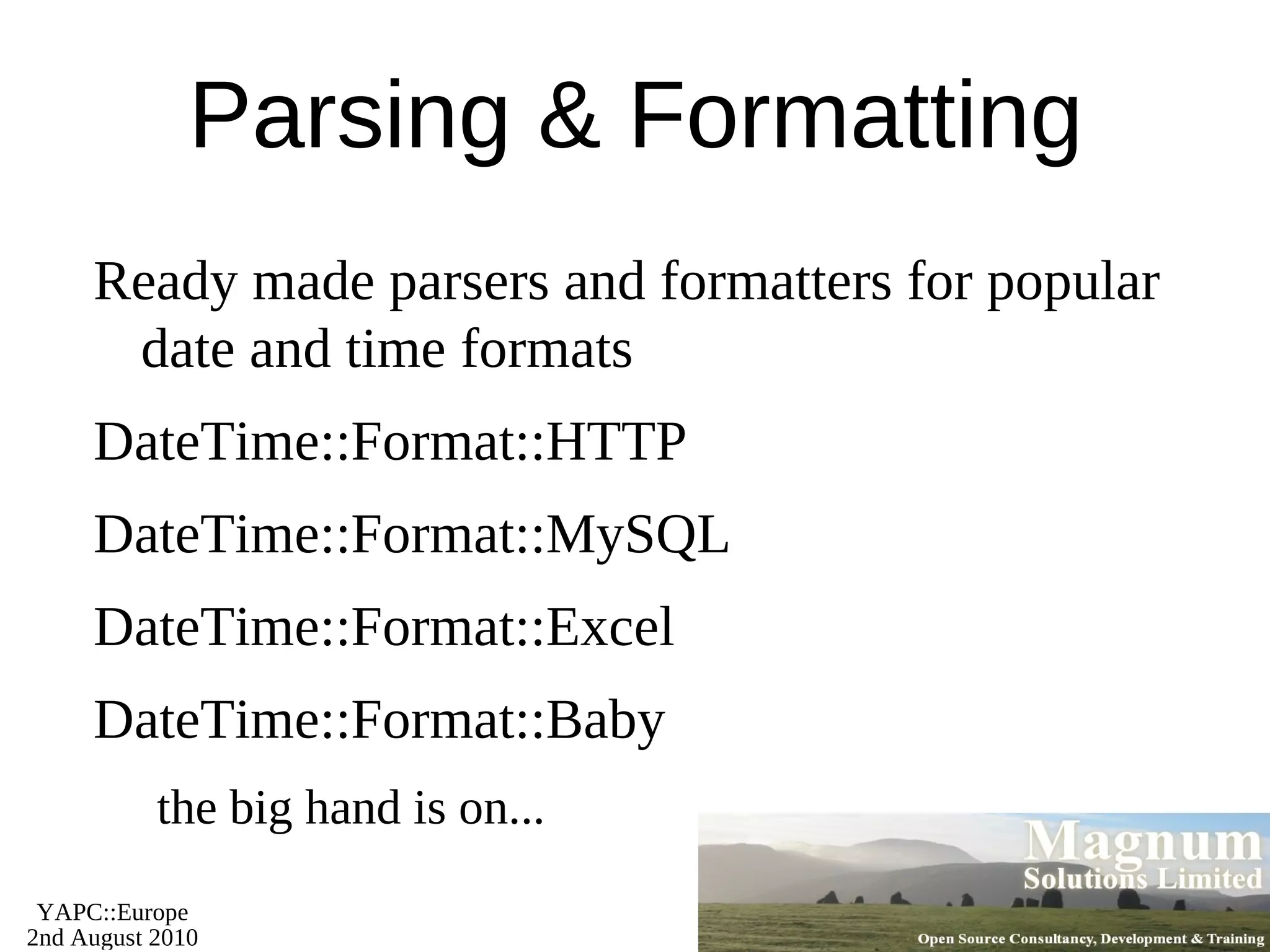 Standard look and feel (static/dynamic) 