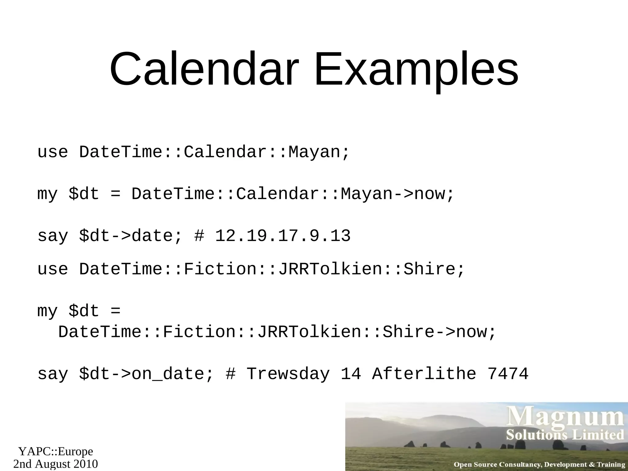 Separation of code logic from display logic 