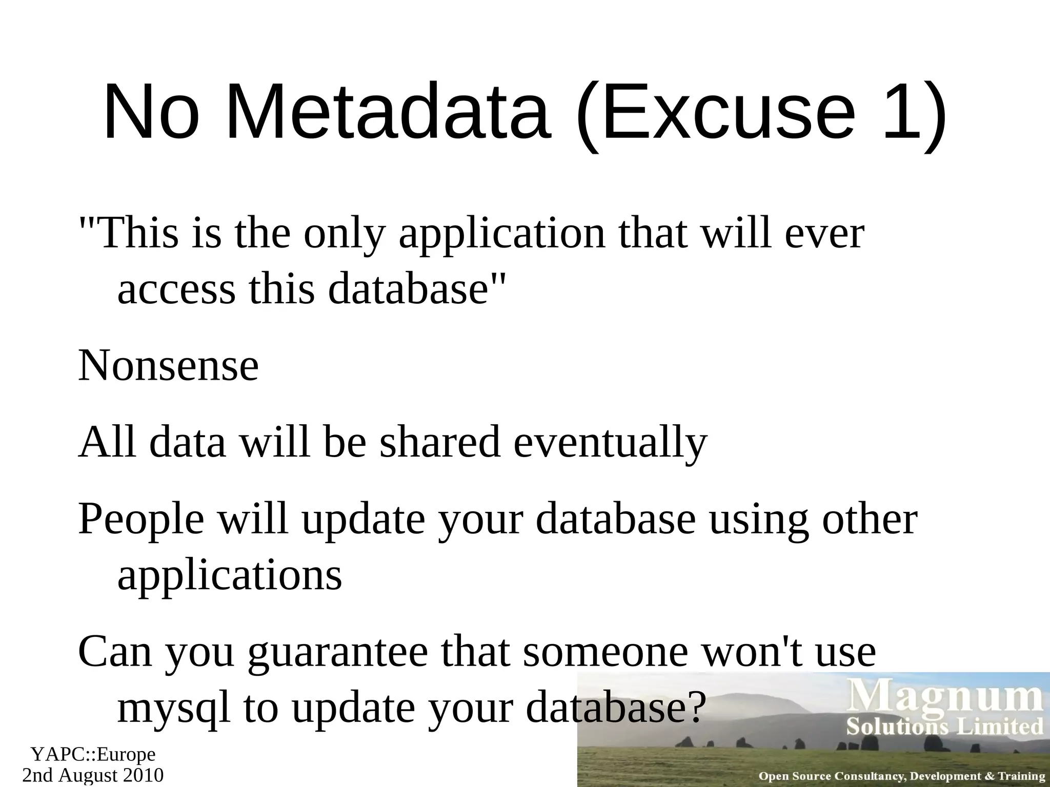html.tt <html>   <head>   <title>[% obj.name %]</title>   </head>   <body>   <h1>[% obj.name %]<h1>   <p><img src=“[% obj.img %]” /><br />   [% obj.desc %]</p>   <ul>   [% FOREACH child IN obj.children -%]   <li>[% child.name %]</li>   [% END %]   </body> </html> 