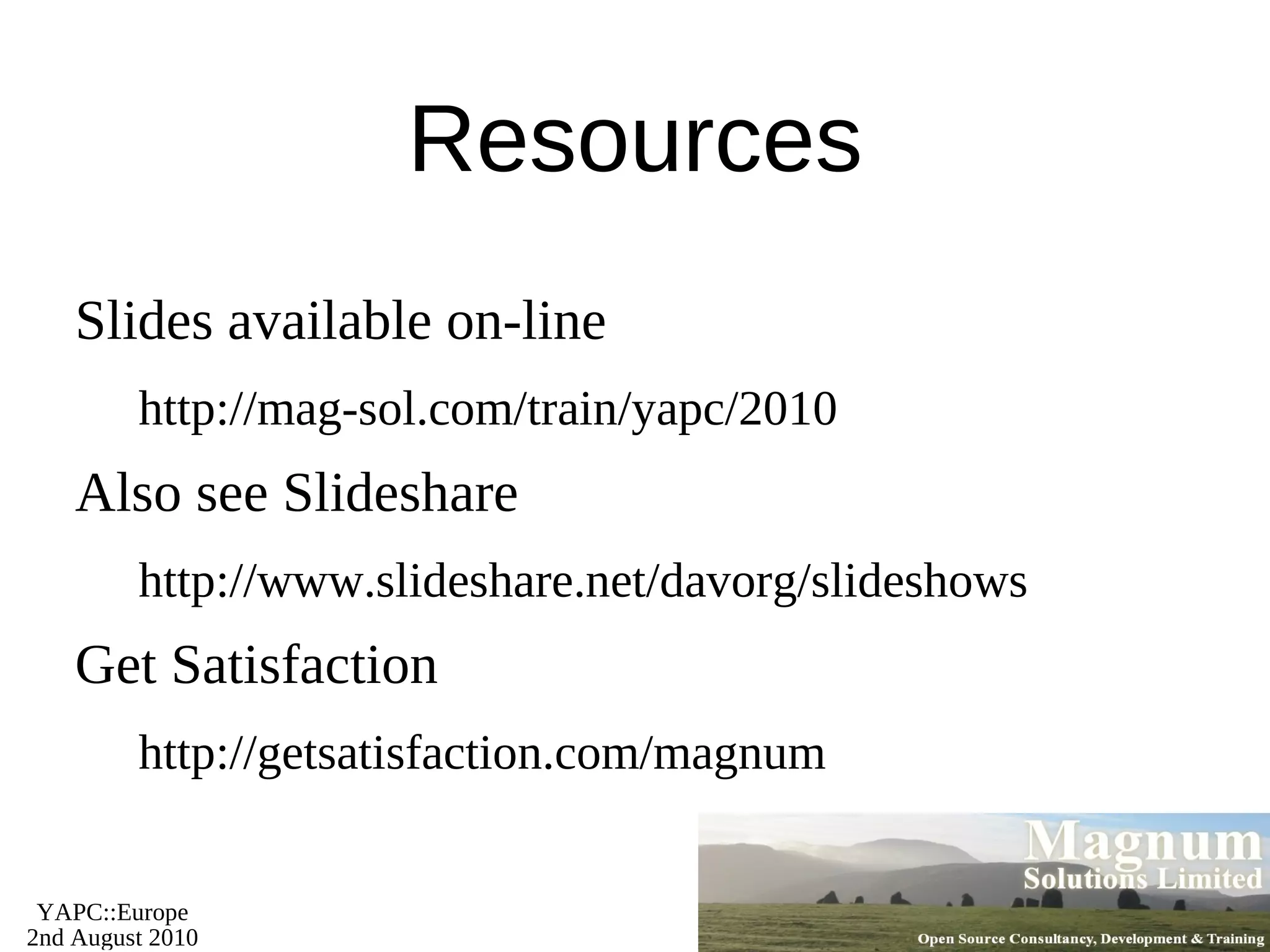 Modern Perl Keeping up to date with Perl 