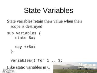 Major release every year 