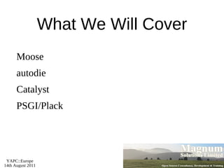 Perl has moved on a lot since then 