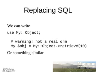 Smart Match Examples $foo ~~ $bar; # == or cmp 