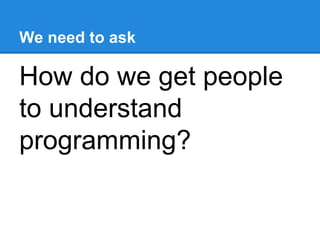 Learning and Modern Programming Languages | PPTX