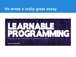 Learning and Modern Programming Languages | PPTX