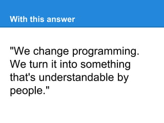 Learning and Modern Programming Languages | PPTX