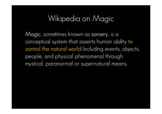 Modern Wands and Wizards