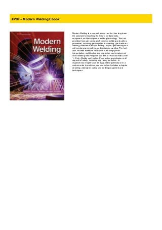 Pdf Modern Welding Ebook