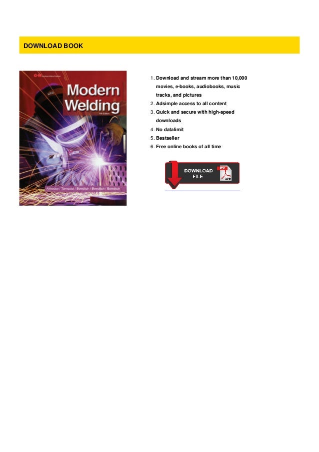 Pdf Modern Welding Ebook