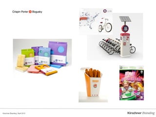 Kirschner Branding | April 2010 
 