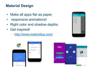 Modern android development | PPTX