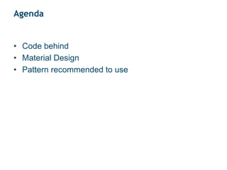 Modern android development | PPTX