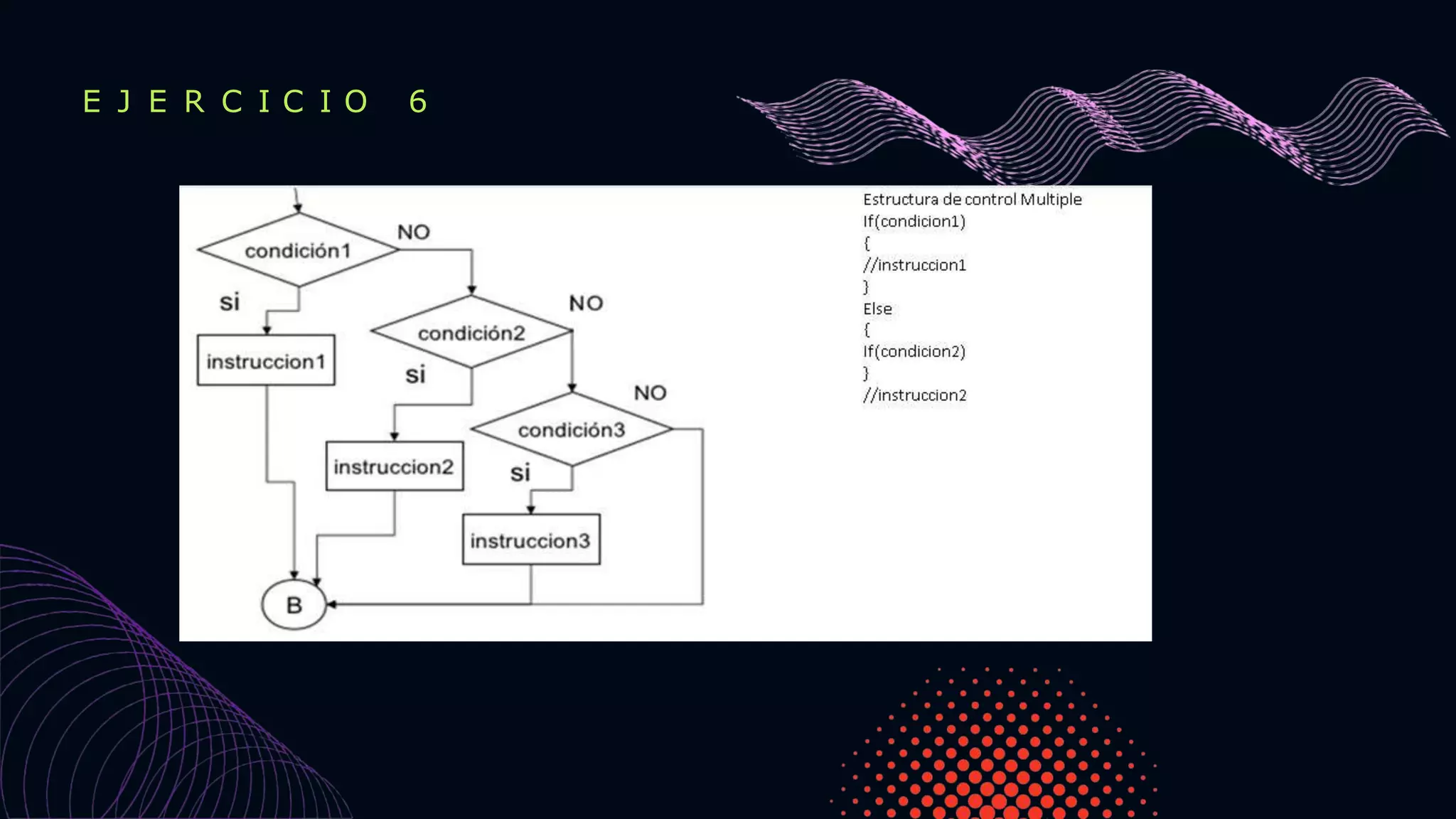 DIAGRAMA DE FLUJO DE CONTROL Y SENTENCIAS EN C++ | PPT