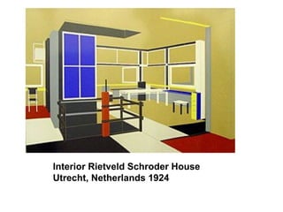 Interior Rietveld Schroder House
Utrecht, Netherlands 1924
 