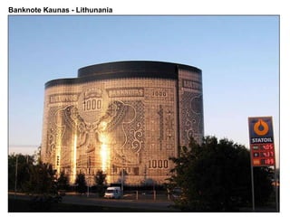 Banknote Kaunas - Lithunania
 