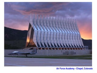 Air Force Academy - Chapel, Colorado
 