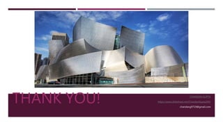 THANK YOU! CHANDAN GUPTA
https://www.slideshare.net/ChandanGupta209/
chandang9719@gmail.com
 