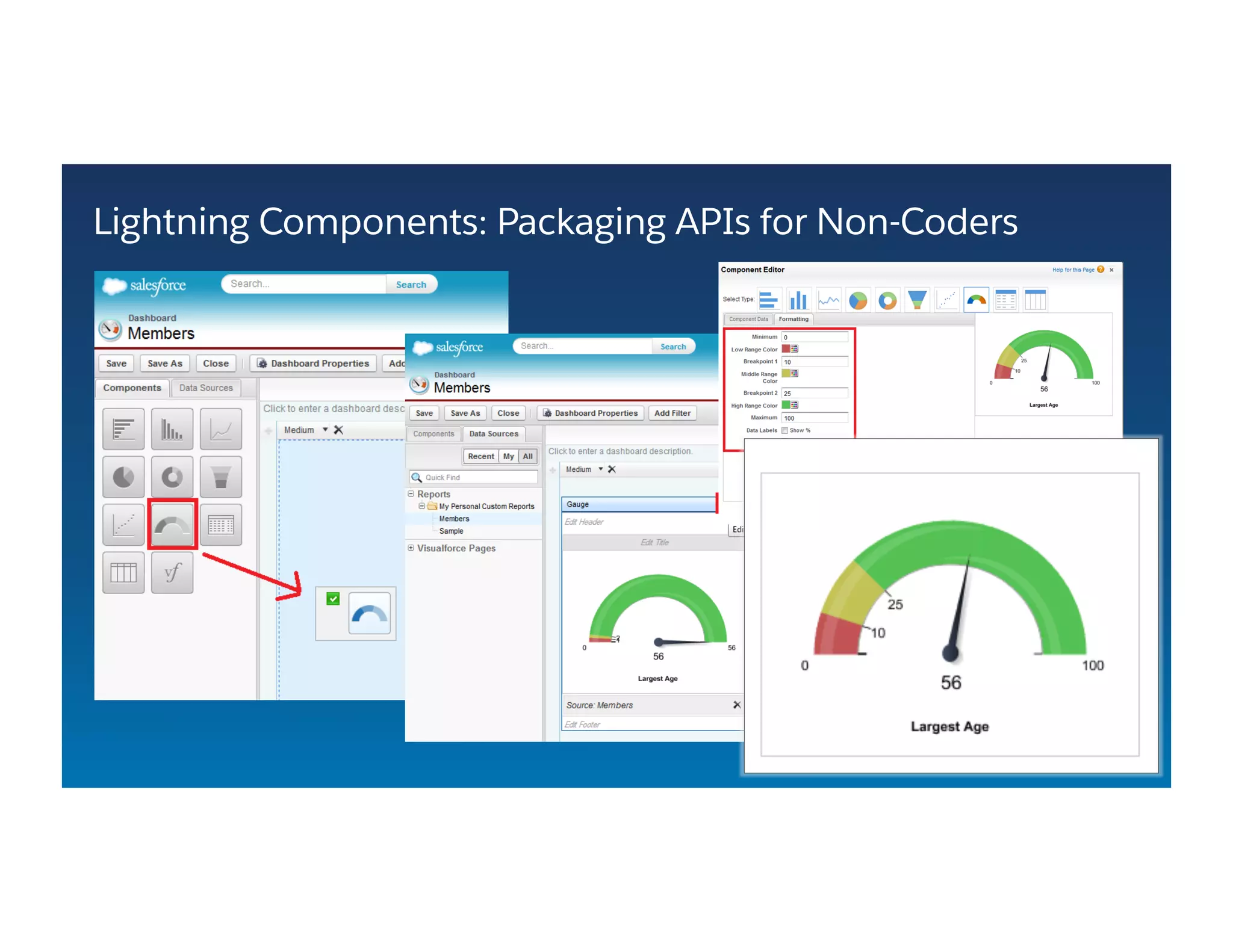 Lightning Components: Packaging APIs for Non-Coders
 