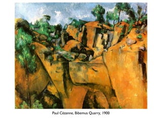 Paul Cézanne, Bibemus Quarry, 1900
 