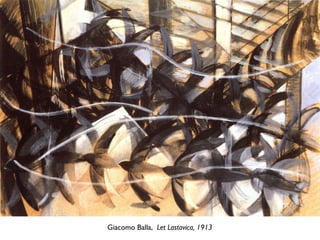 Giacomo Balla, Let Lastavica, 1913
 