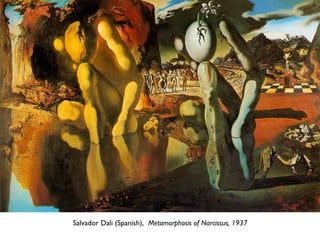 Salvador Dali (Spanish), Metamorphosis of Narcissus, 1937
 