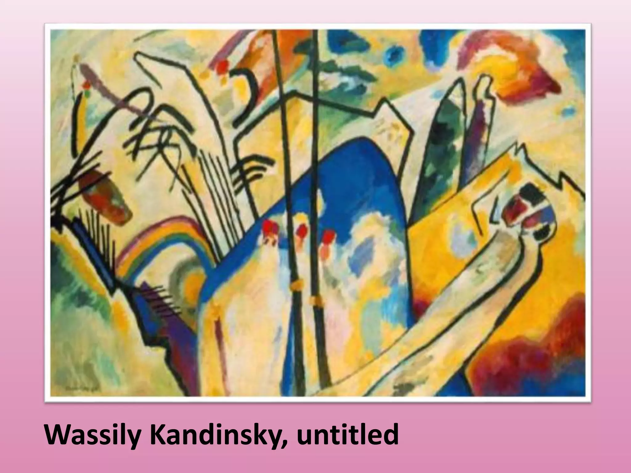 Wassily Kandinsky, untitled
 