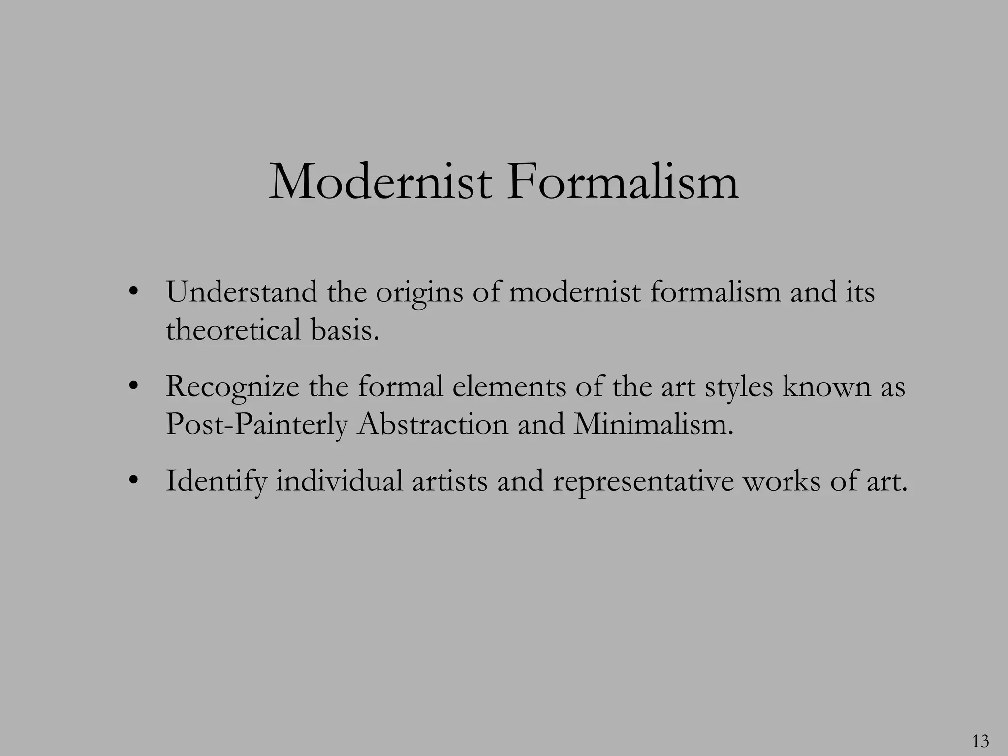 Modern art after 1940 | PPT