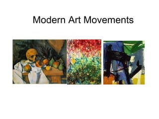 Modern Art Movements 