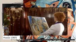 Les Demoiselles
d'Avignon, Pablo
Picasso (1907)
 