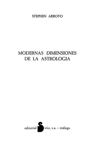 Modernas dimensiones en astrología (1)