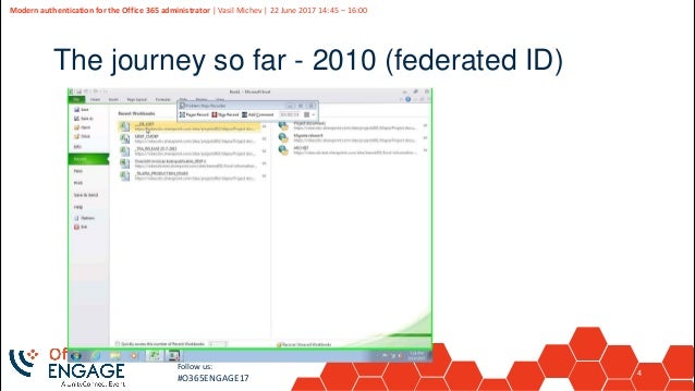 turn on modern authentication office 365