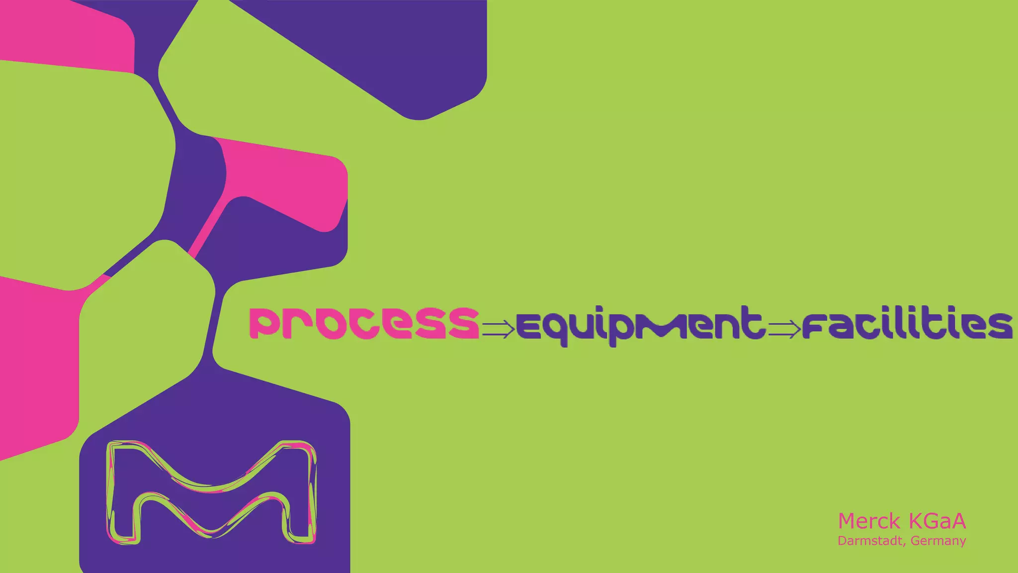 Merck KGaA
Darmstadt, Germany
ProcessEquipmentFacilities
 