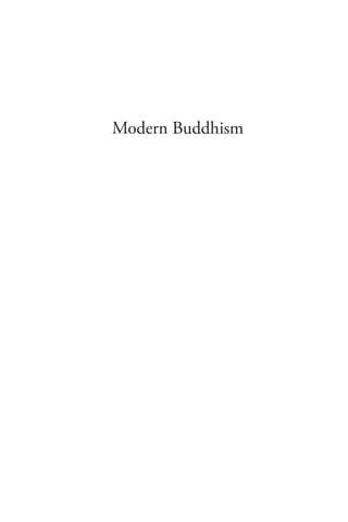 Modern Buddhism
 