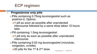 Modern contraceptive methods | PPTX