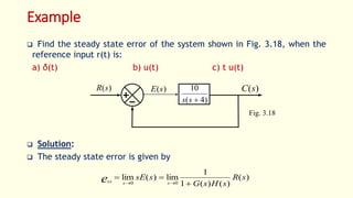 Modern Control - Lec 03 - Feedback Control Systems Performance and ...