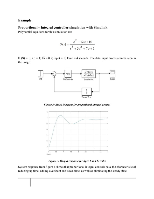 PID Controller Simulator Design for Polynomials Transfer Function | PDF