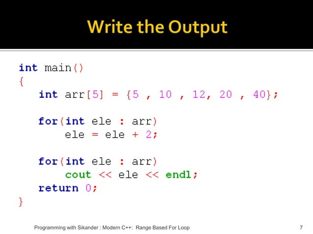 Modern_CPP-Range-Based For Loop.pptx