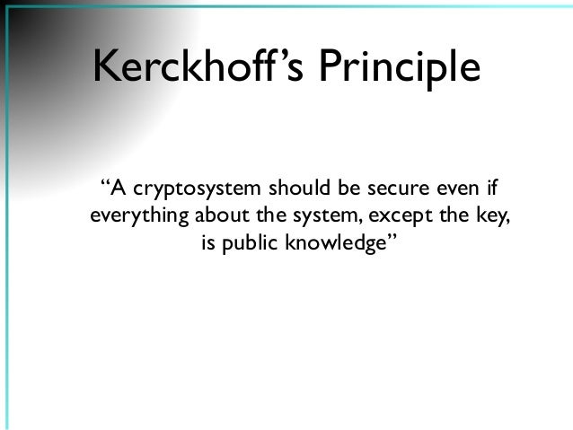 Modern Cryptography